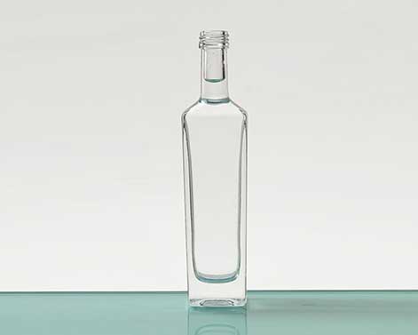 Square Spirits Glass Bottles
