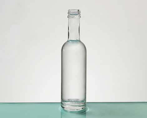 50ml Round Nordic Type Normal Flint Mini Glass Bottle for Vodka