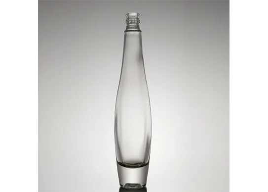 200ml round shape extra white flint glass tall guala top gin bottle companyr