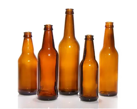 500ml Round Brown Color Beer Bottle