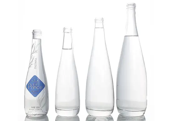 types of glass bottles