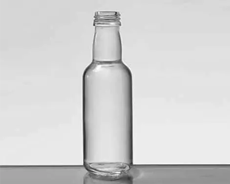 Round Spirits Glass Bottles