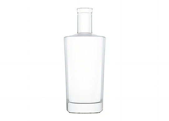 square glass bottle