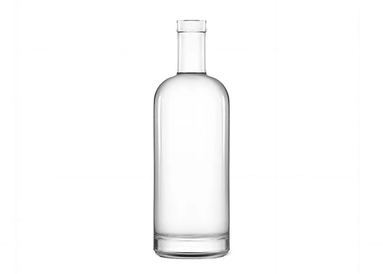 Round Thick Base Extra White Glass Container 75cl Liqueur Bottles