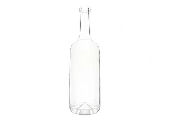 Eco-Friendly Glass Bottles Long Neck Cork Finish Alcohol Bottles