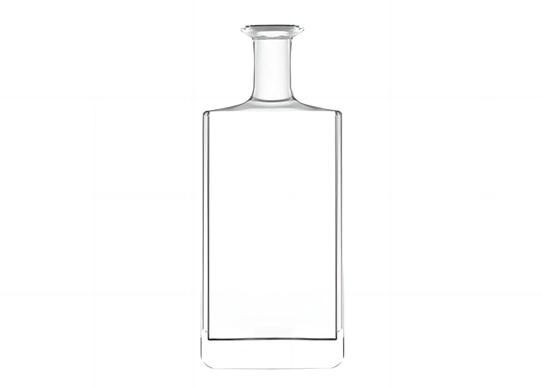 rectangle 75cl glass bottle