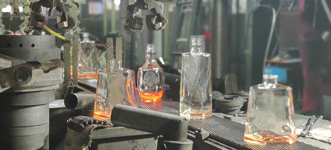 Upscale Dining with Round Alcohol Bottles as Tableside Service