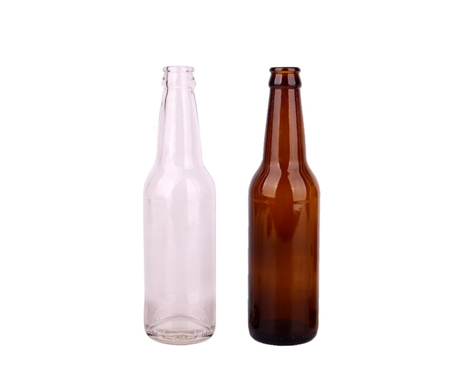 330ml Brown Colored Round Beer Bottles