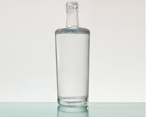 700ml Round Extra White Flint Ropp Top Vodka Bottle