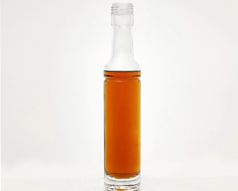 32oz (960ml) Flint (Clear) Glass Oil Bottle with Cork Finish