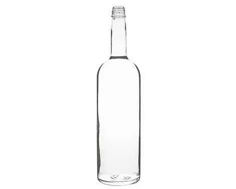 1L Special Shape Big Size Clear High Flint Tequila Glass Bottle