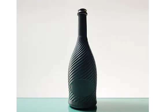 75cl round flint champagne bottle supplier