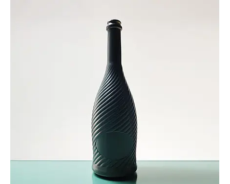 75cl Round Flint Champagne Bottle