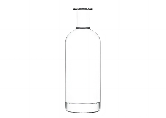 Round Shape 750ml Gin Bottles 75cl Extra Flint Empty Liquor Bottles