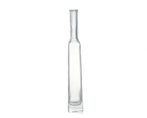 200ml Premium Square Glass Bottle with Thick Base and Cork Stopper – Elegant & Durable